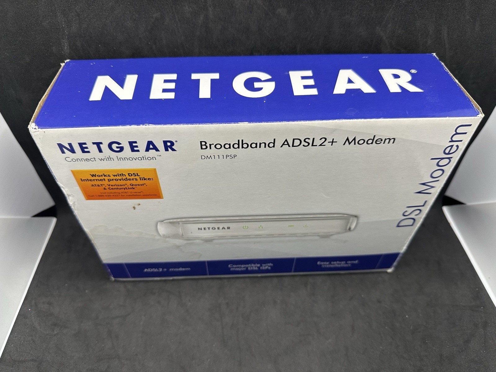 NETGEAR Broadband ADSL2+ Modem DM111PSP DSL Modem Never Used