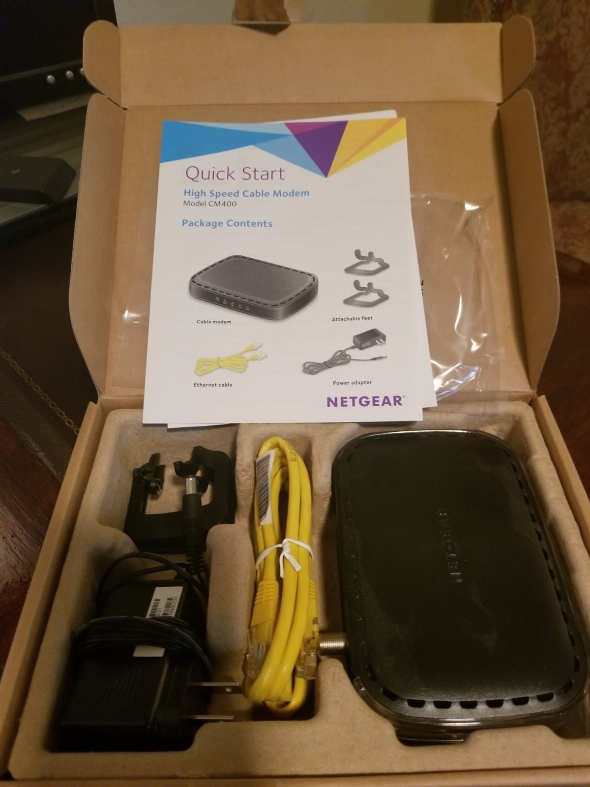 Netgear CM400 DOCSIS 3.0 High Speed Cable Modem