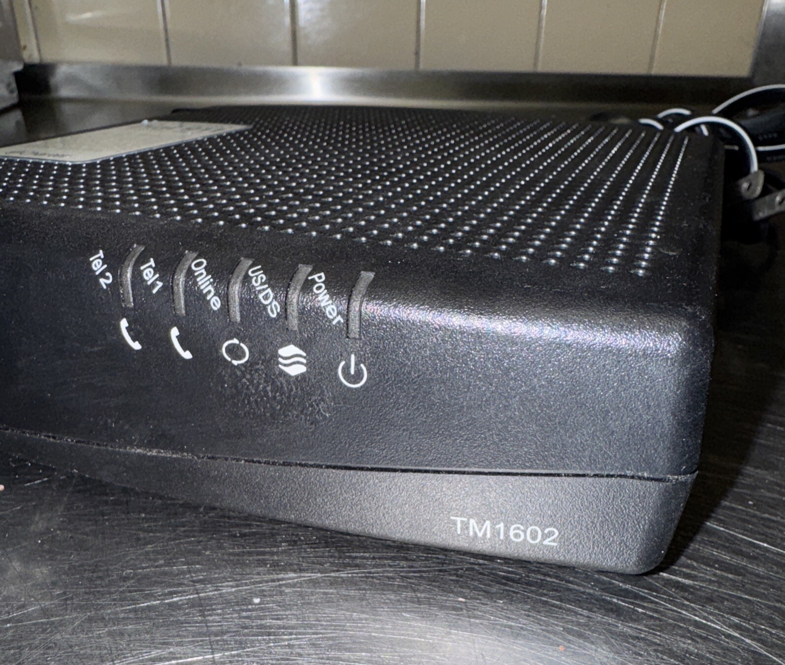 Arris TM1602A DOCSIS 3.0 Telephony Cable Modem Optimum WOW Cablevision Charter