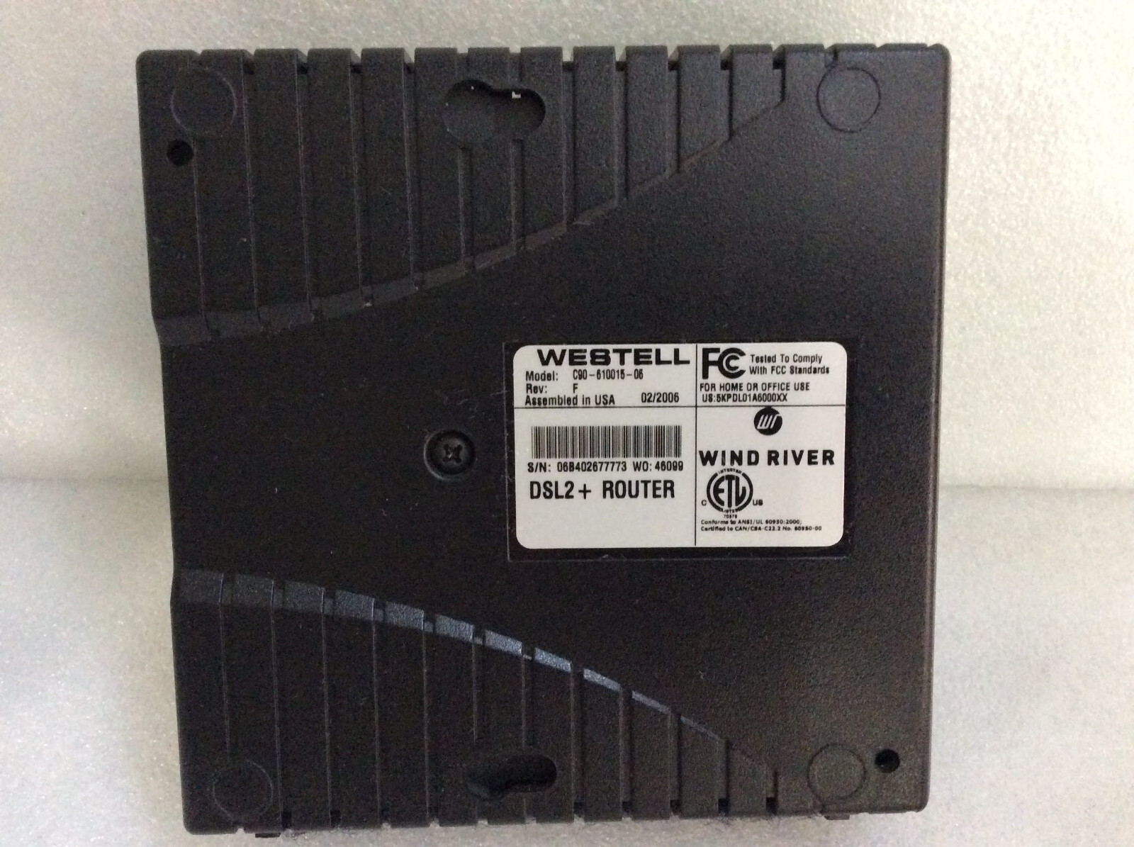 Westell Model 6100 with power Supply – USED