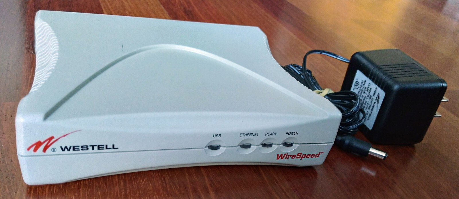 Westell WireSpeed 2100 DSL Modem, Model: 890-210015-04, with Power Supply