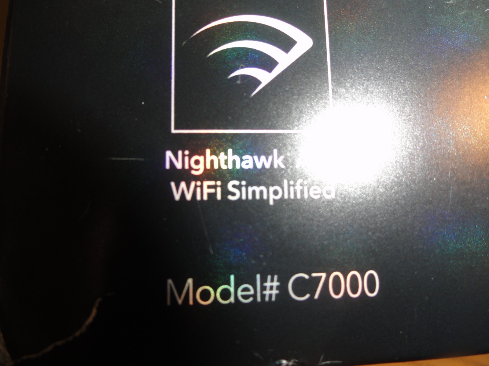 NETGEAR Nighthawk AC1900 4 Wireless-Wi-Fi 802.11ac Router – C7000-100NAS