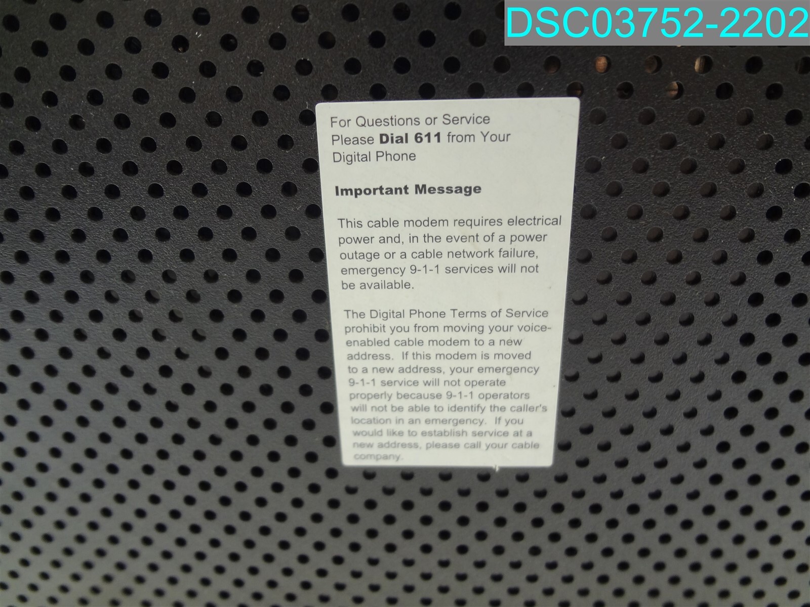 ARRIS TG1682G Dual Band WI-FI 802.11AC Modem Router Wireless