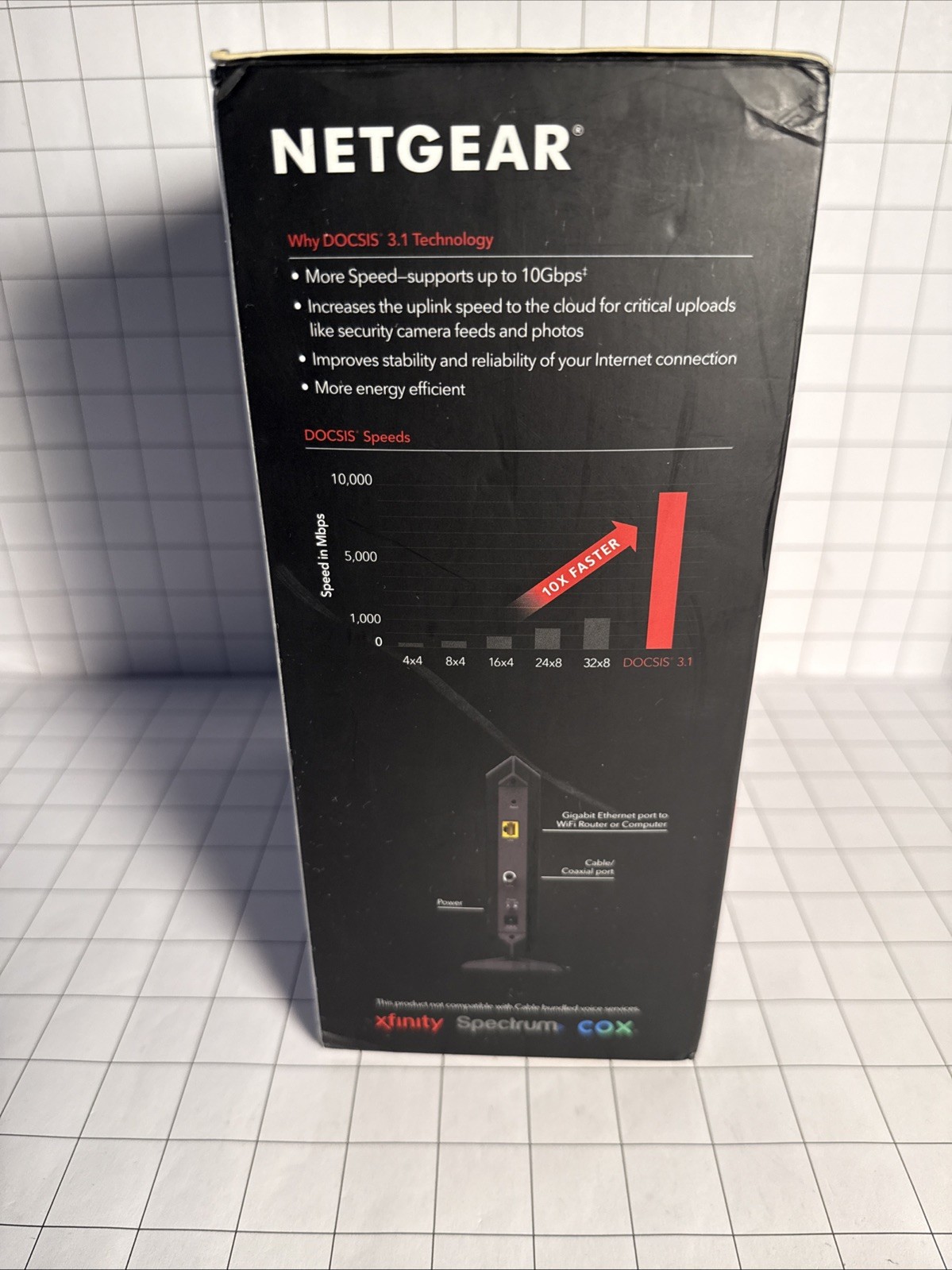 netgear cm1000-1aznas nighthawk docsis 3.1 cable modem