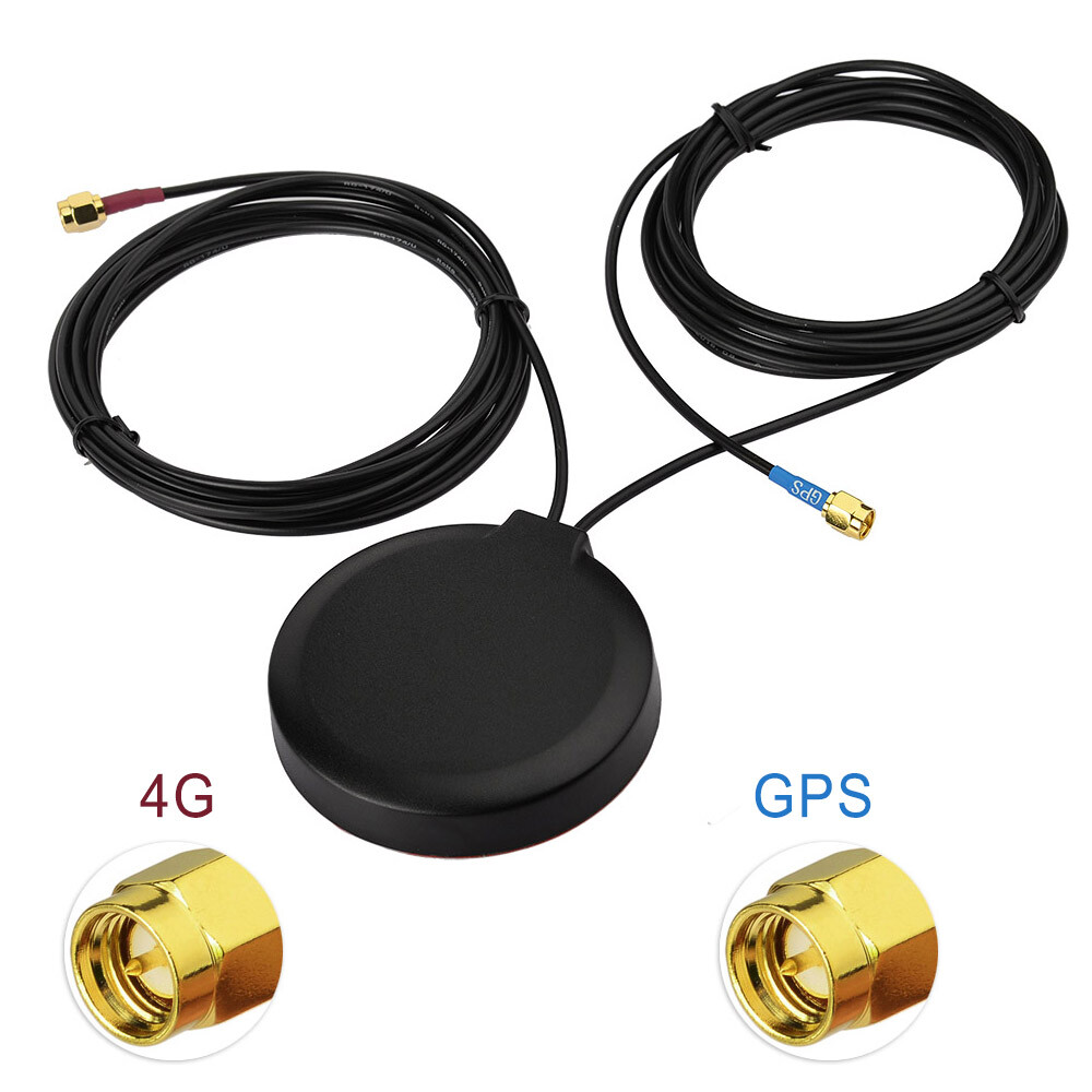 IOT Anti theft CAR GPS 4G LTE Antenna 3m + 2pc u.fl to SMA Pigtails Cable 10cm