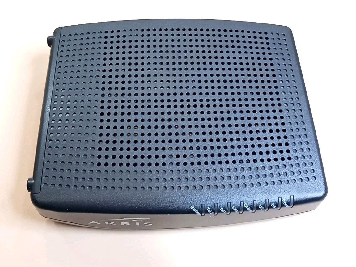 🤩ARRIS Tm822G Cable Modem Docsis 30 (TM822G/CT) + Battery