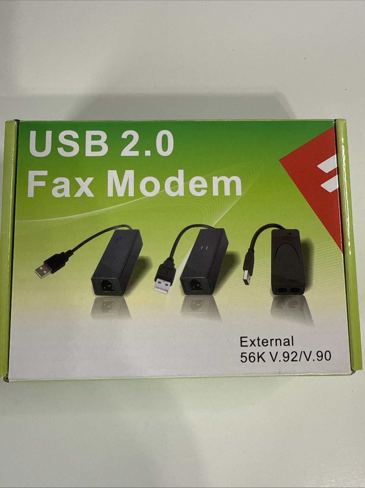 USB 2.0 Fax Modem External 56K V92/V.90
