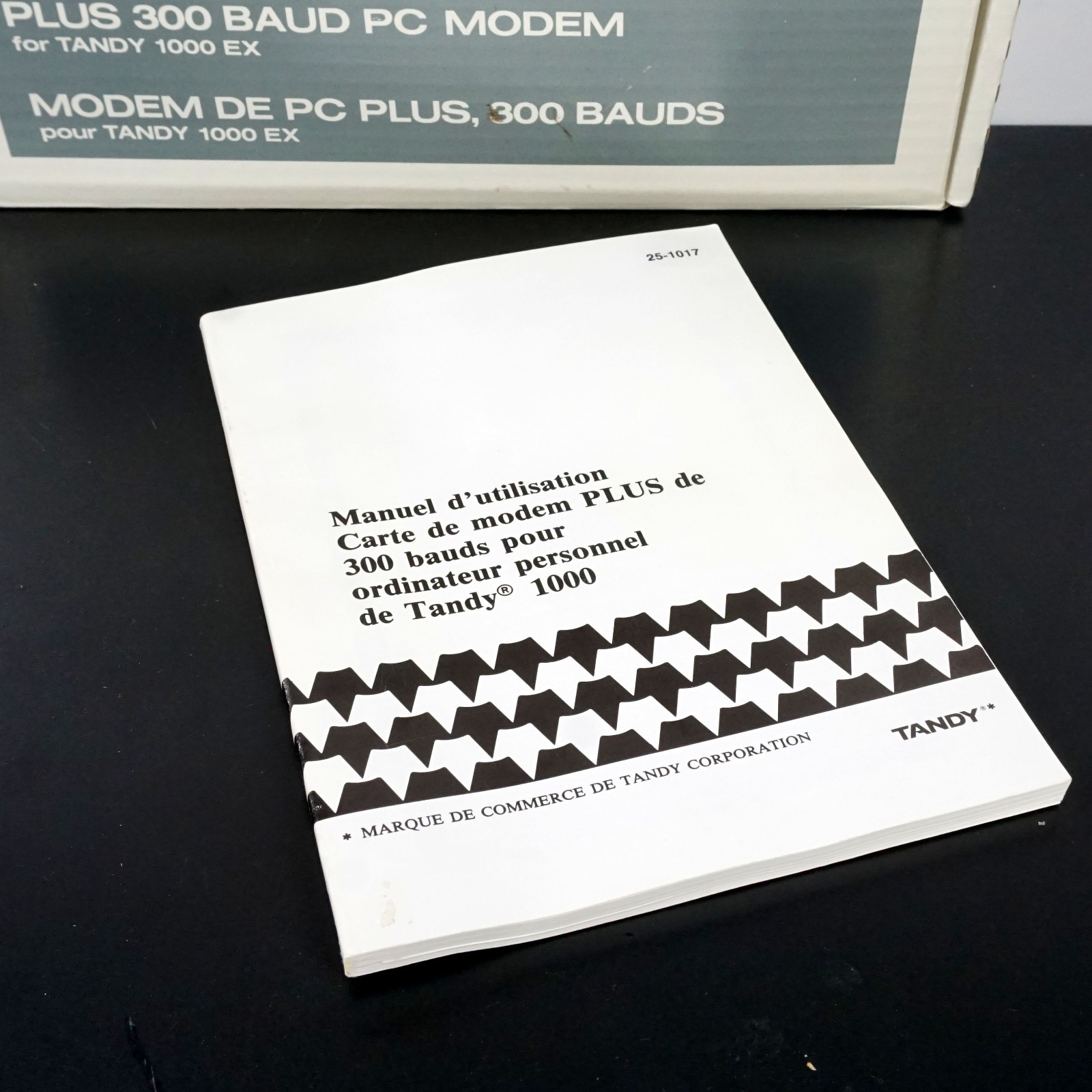 Vintage Tandy TRS 25-1017 300 Baud Modem Internal PCB Board Boxed