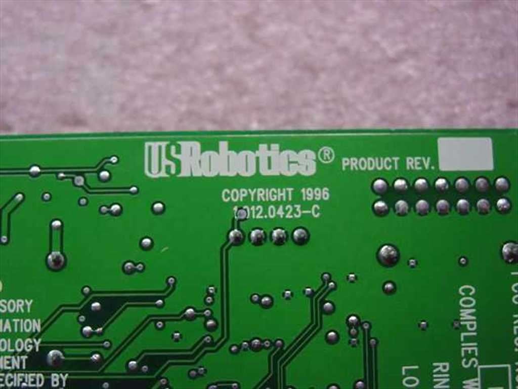 US Robotics ISA Modem Card – Gateway 2000 MODISA007AAUS