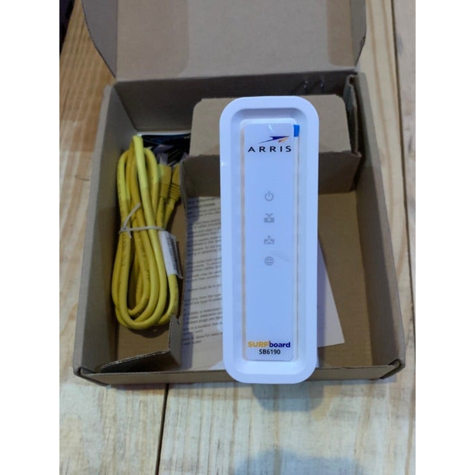 ARRIS Surfboard Factory (32×8) DOCSIS 3.0 Cable Modem (SB6190-RB)