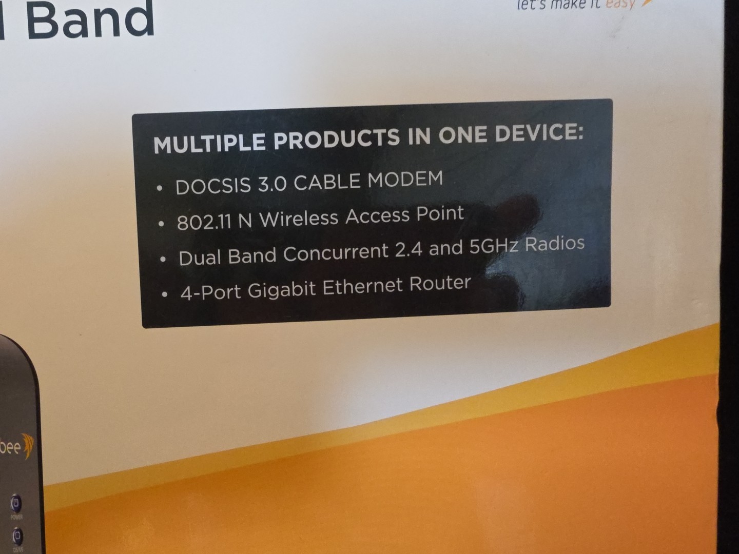 Ubee | DVW32CB | Advanced Wireless Voice Gateway Modem & Router WORKS WITH COX