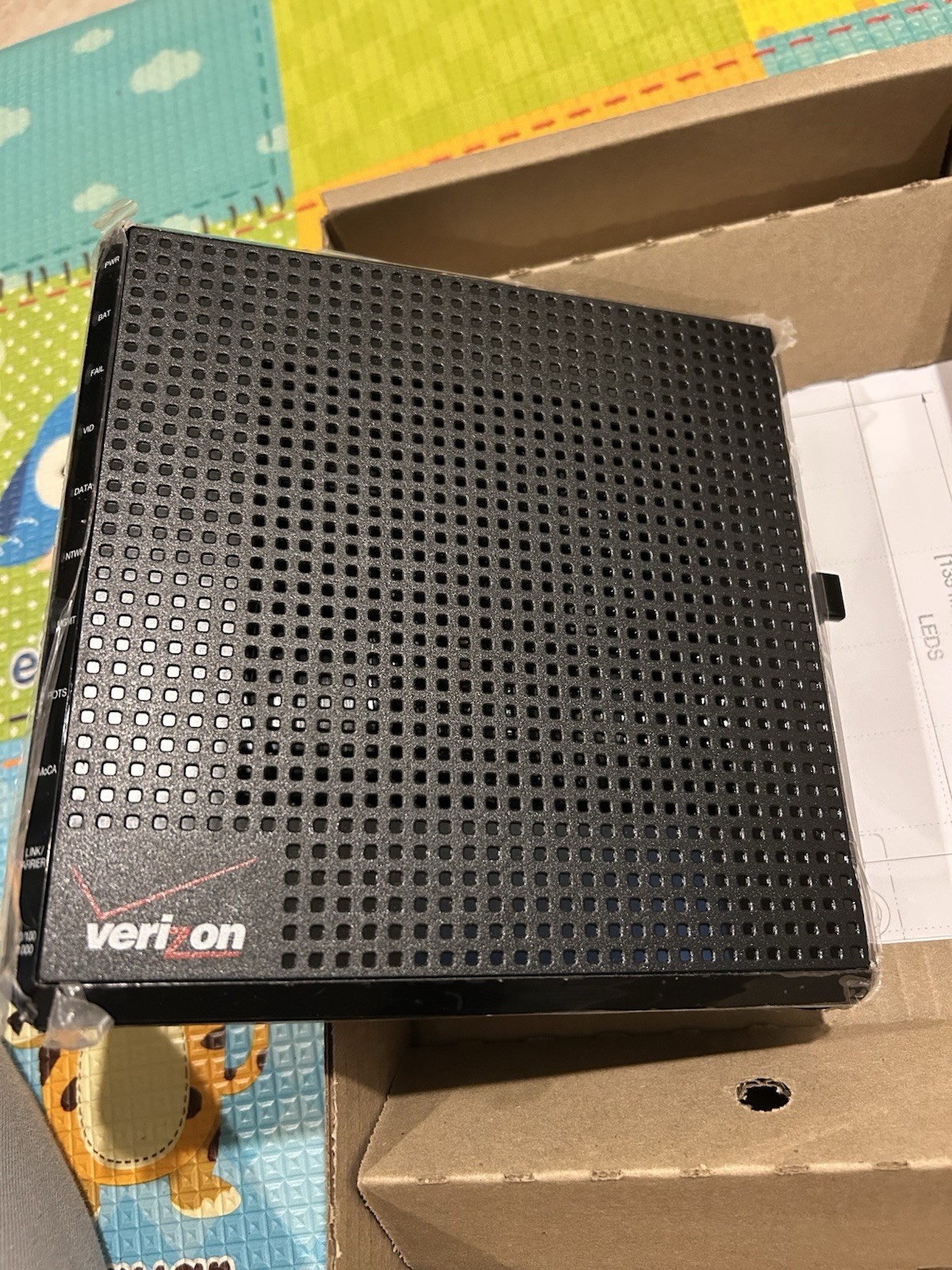 Arris Fios 10/100/1000 Managed Fiber Optic Network Terminal Phone/TV/Internet