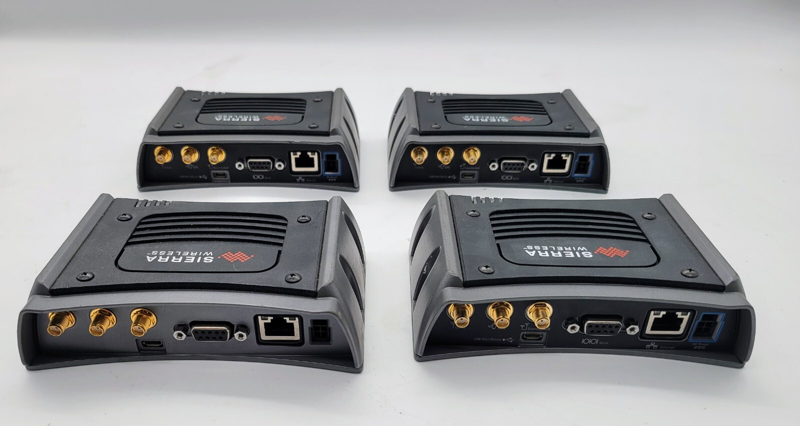 Lot of 4 Sierra Wireless Airlink Gx440 4G LTE Wireless Cellular Modem Verizon
