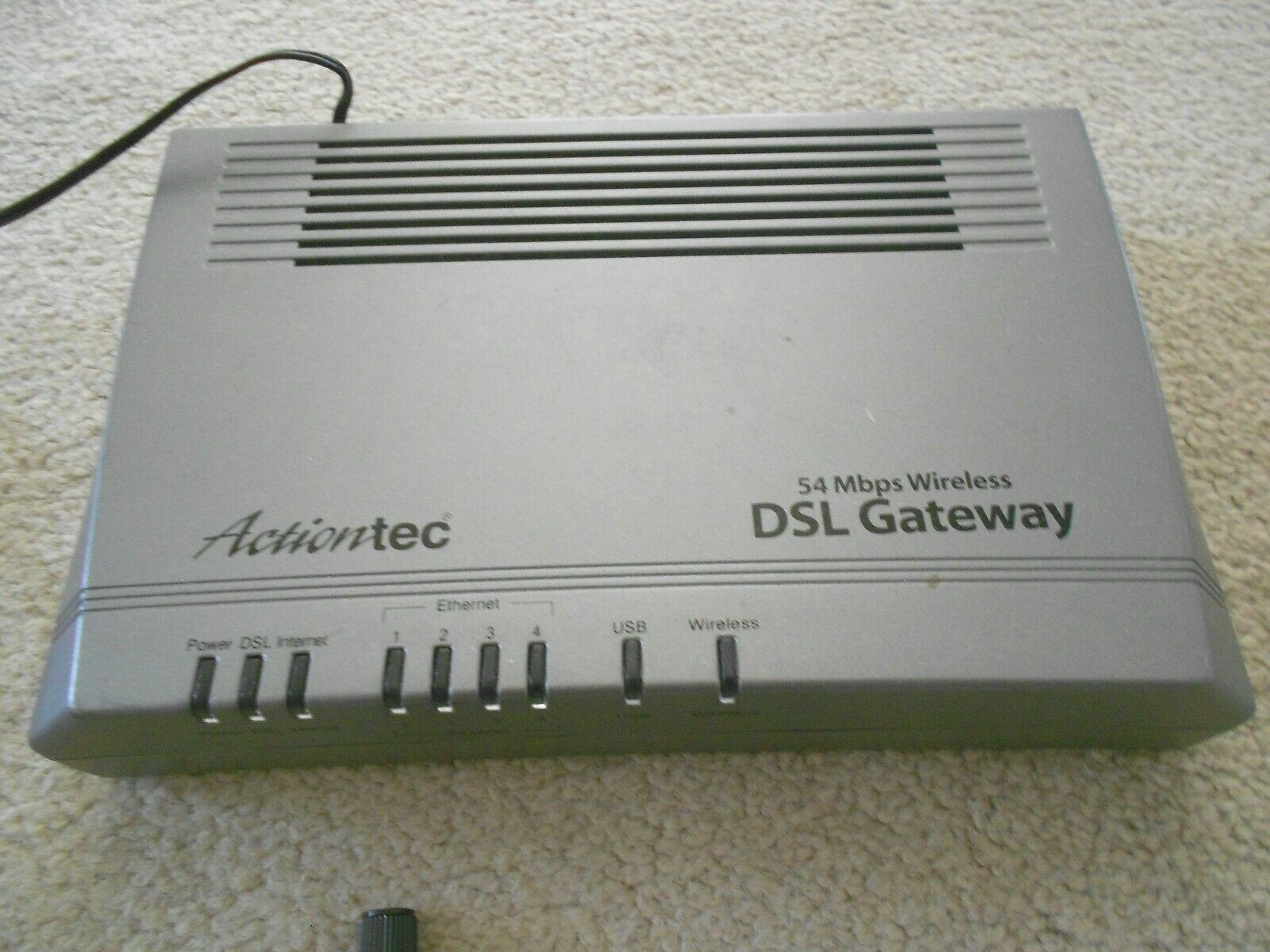 Actiontec 54 Mbps DSL Gateway Ethernet Modem GT704-WG