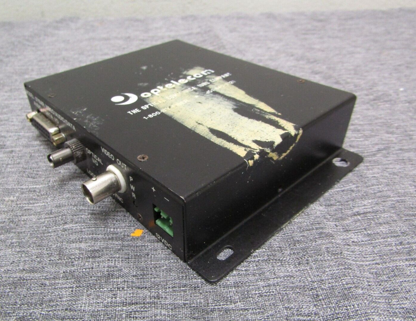 OPTELECOM FIBER OPTIC MODEM MODEL: 3710AR