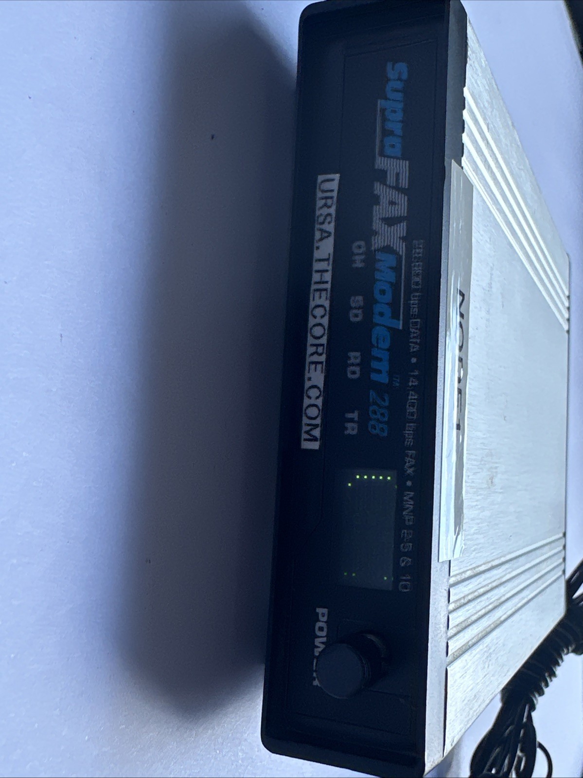 SupraFAXModem 288 External Modems Mac Serial Cable PSU Tested
