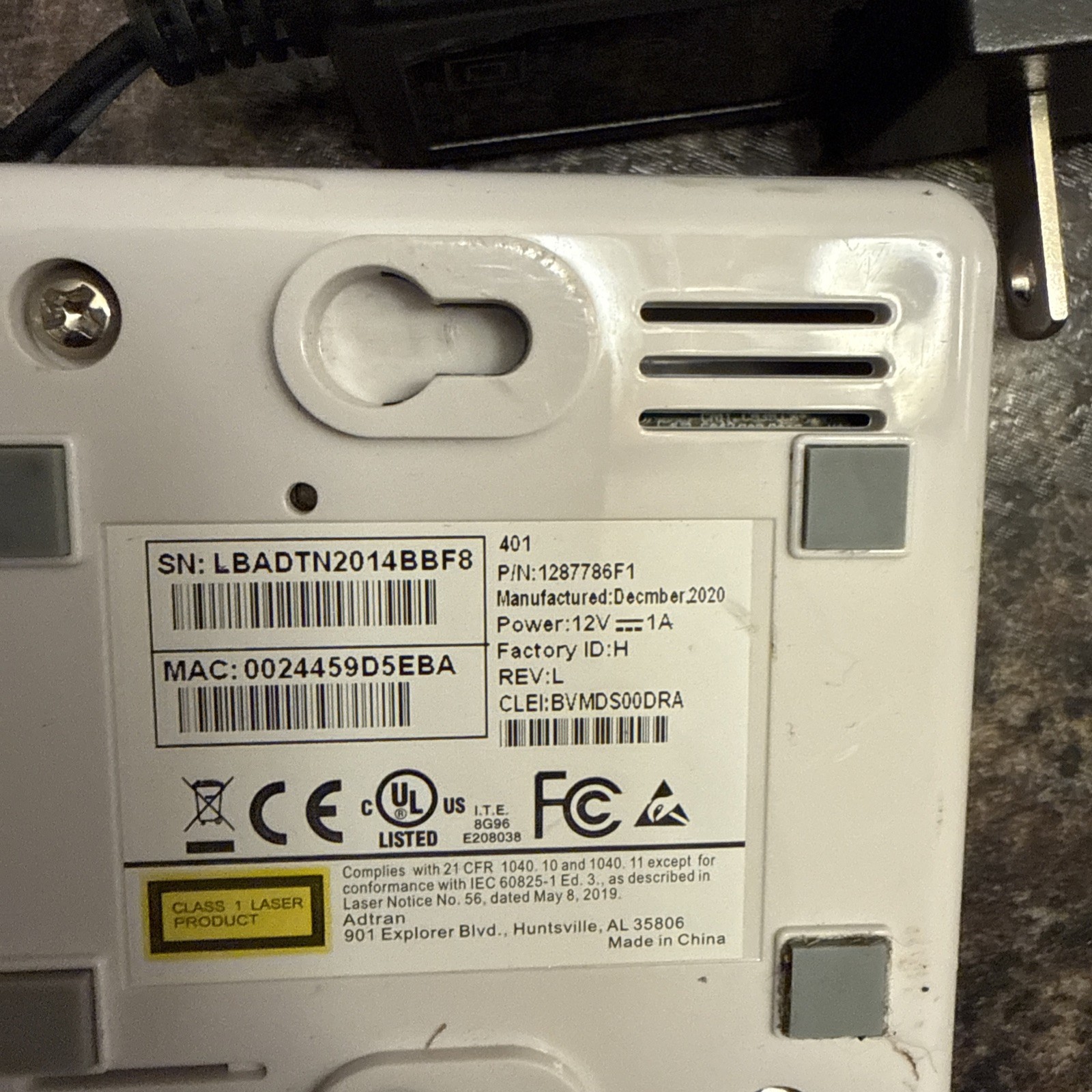 Adtran 1287786F1 – AdTranTotal Access 401 Indoor w/ Power Adapter