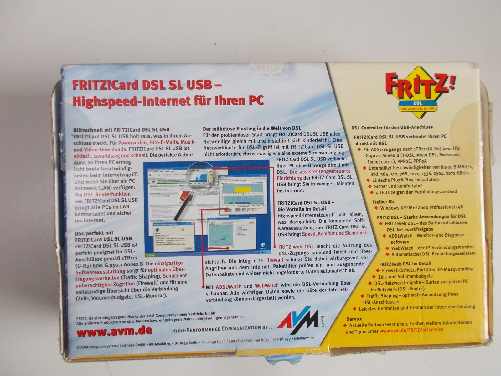 Fritz! Card DSL SL USB