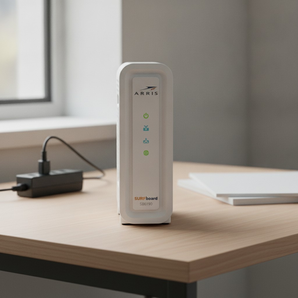Surfboard SB6190 Cable Modem: High-Speed 960 Mbps, Ideal for Gaming/Streaming