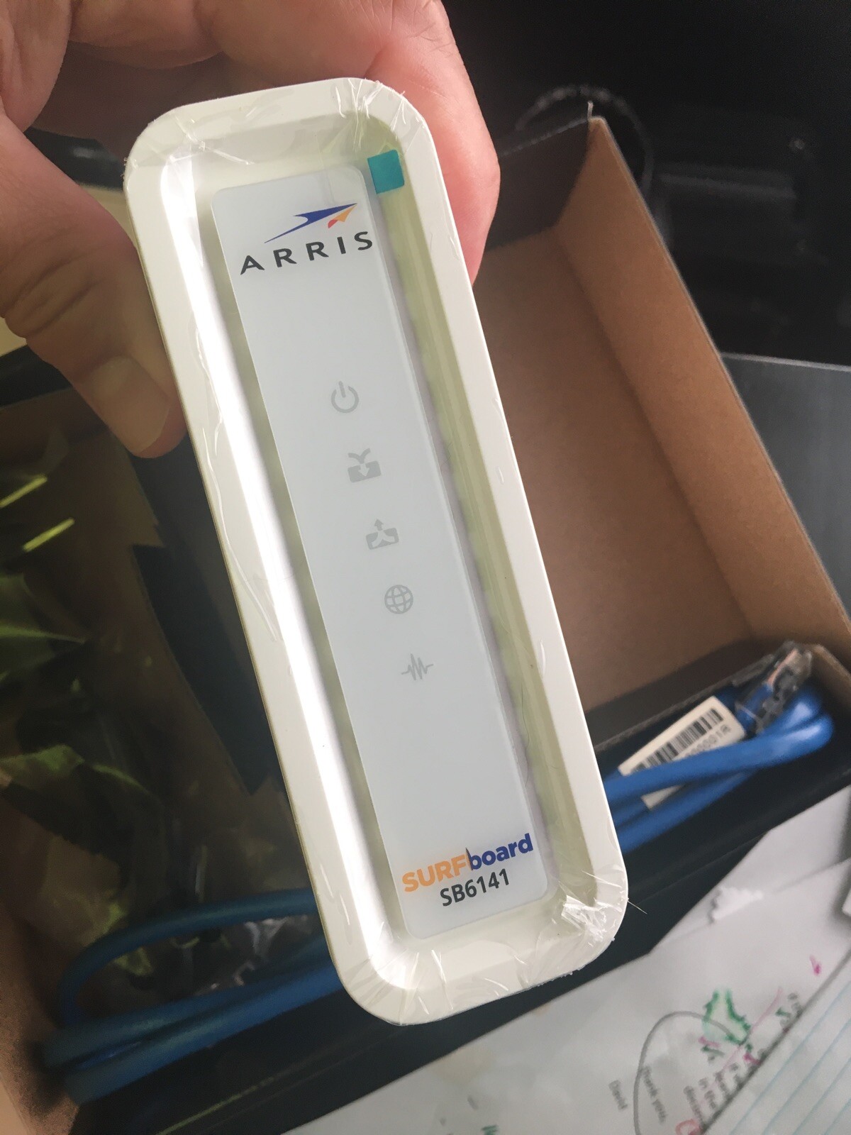 Motorola SURFboard SB6141 (581902-022-00) 351.23 Mbps