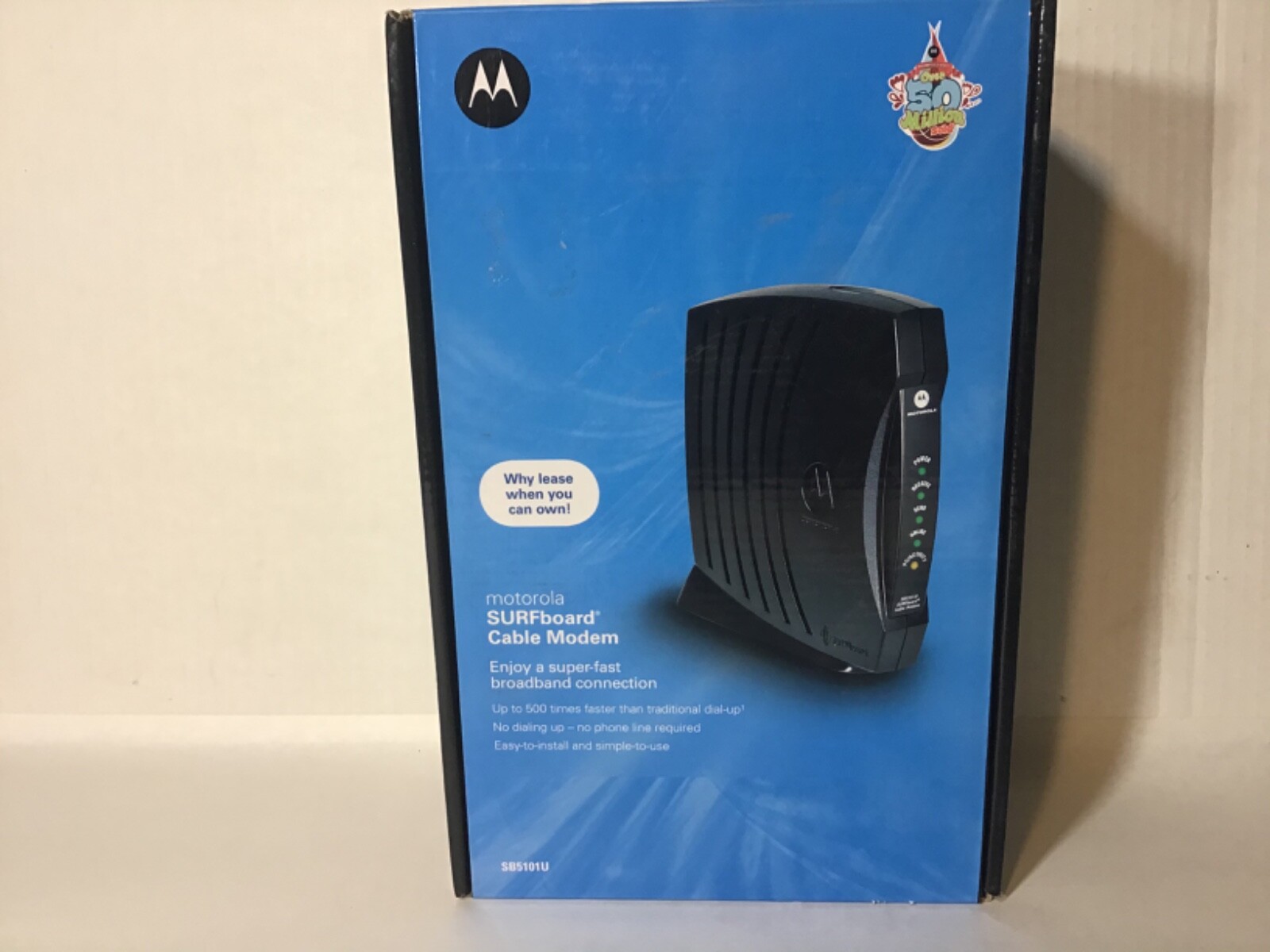 Motorola SURFboard Cable Modem SB5101U Broadband Connection