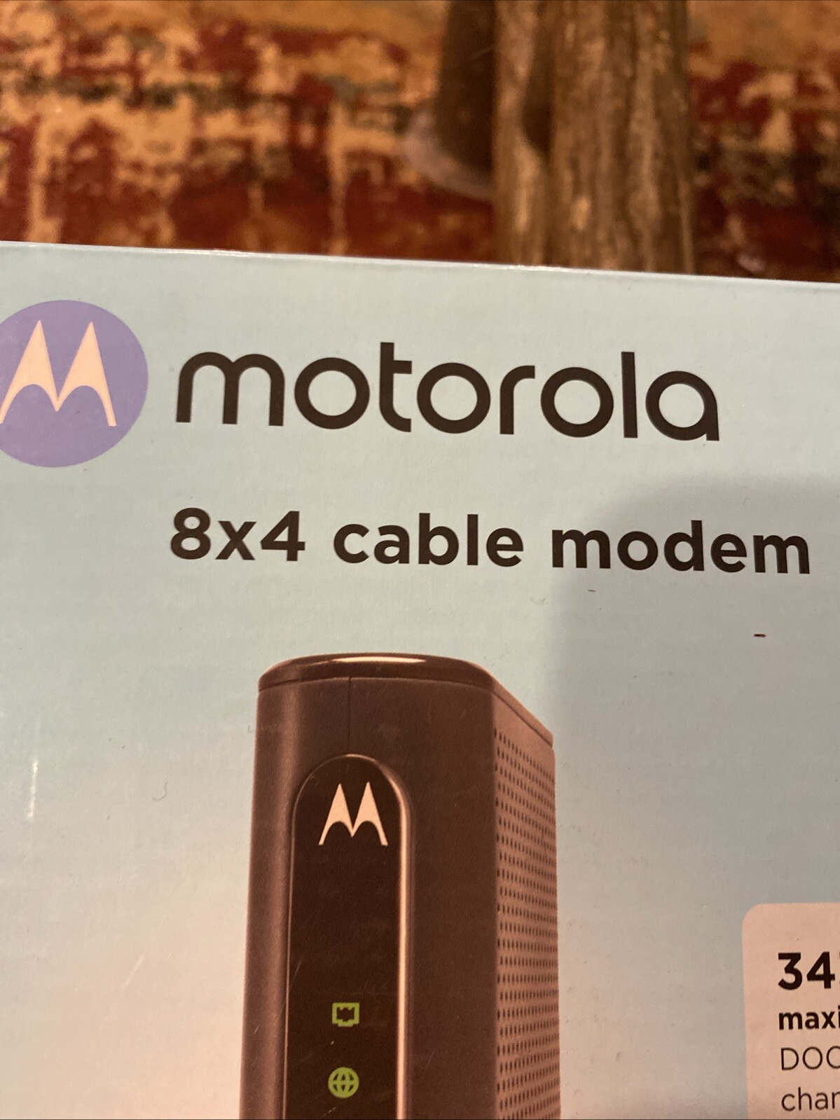 Motorola 8×4 CABLE MODEM Model MB7220 New