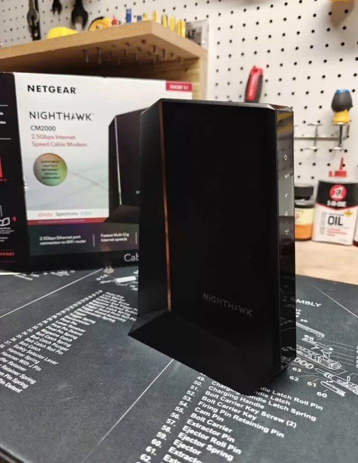 NETGEAR Nighthawk Multi-Gig Cable Modem (CM2000)