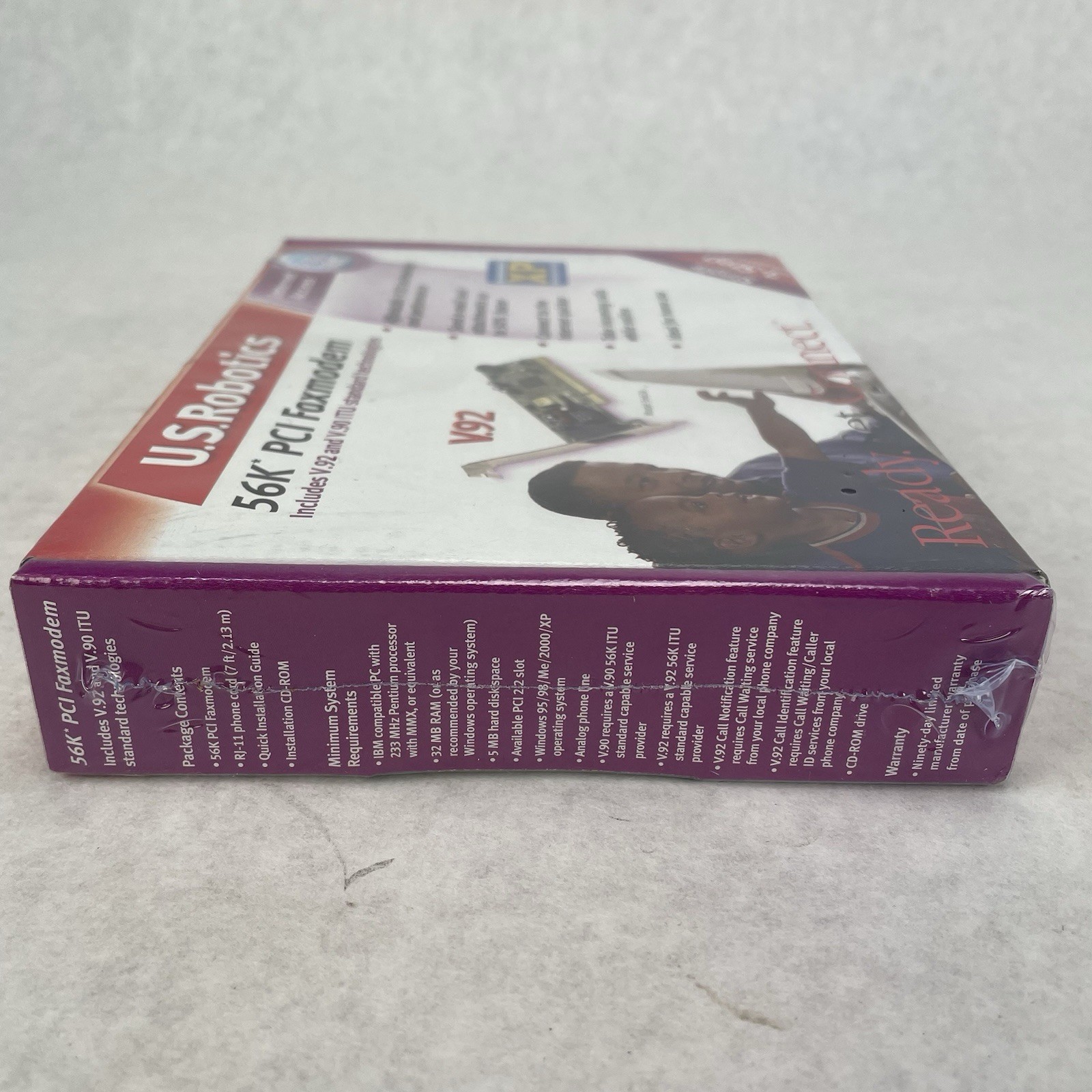 US Robotics V.92 V.90 56K ITU PCI Int Faxmodem Model USR5660A Lot of 3