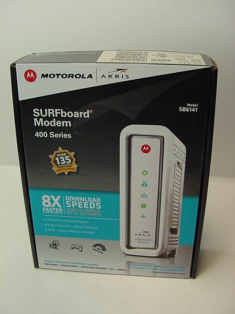 NEW – MOTOROLA SURFBOARD MODEM SB6141 CABLE MODEM