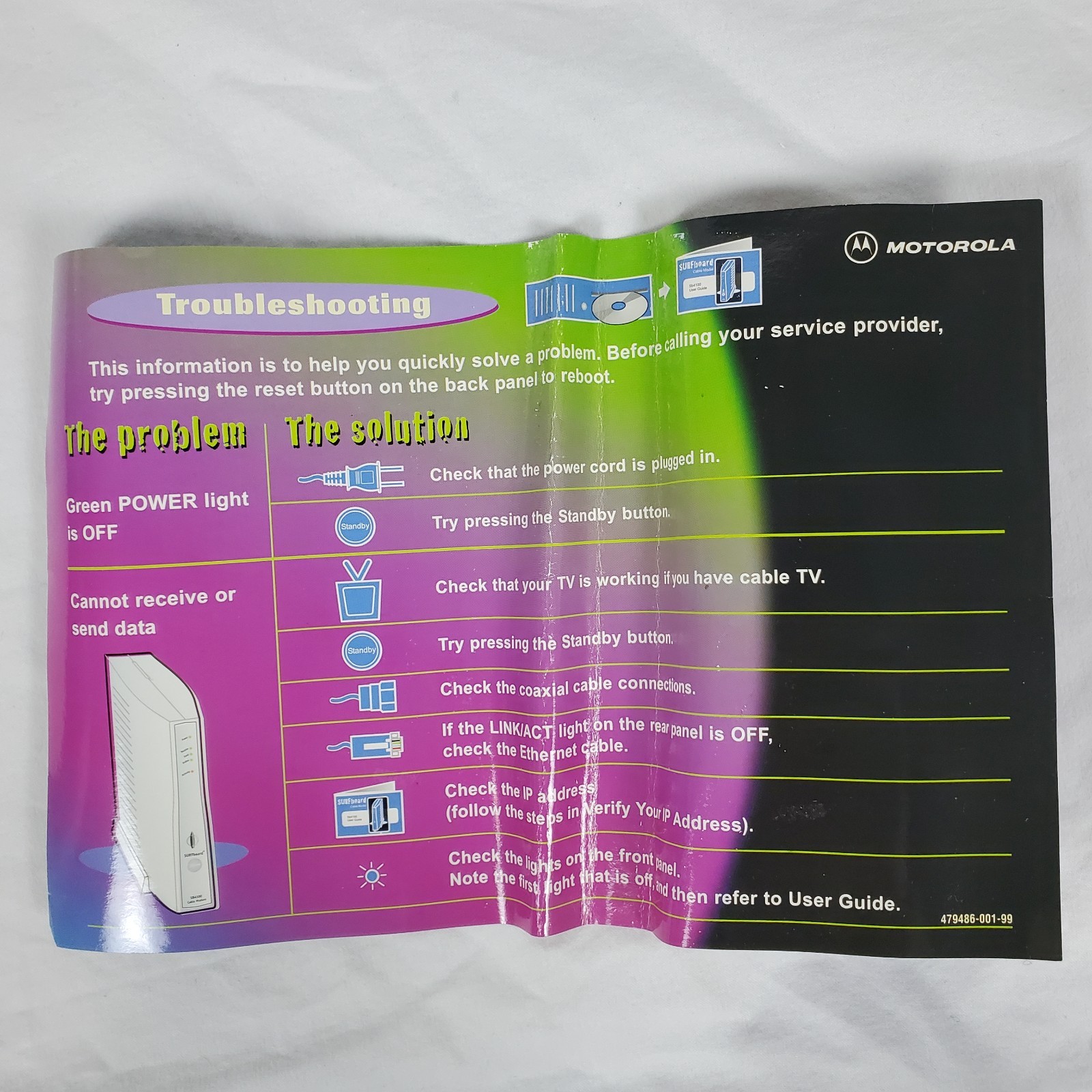 Motorola SB4100 DOCSIS External Cable Modem