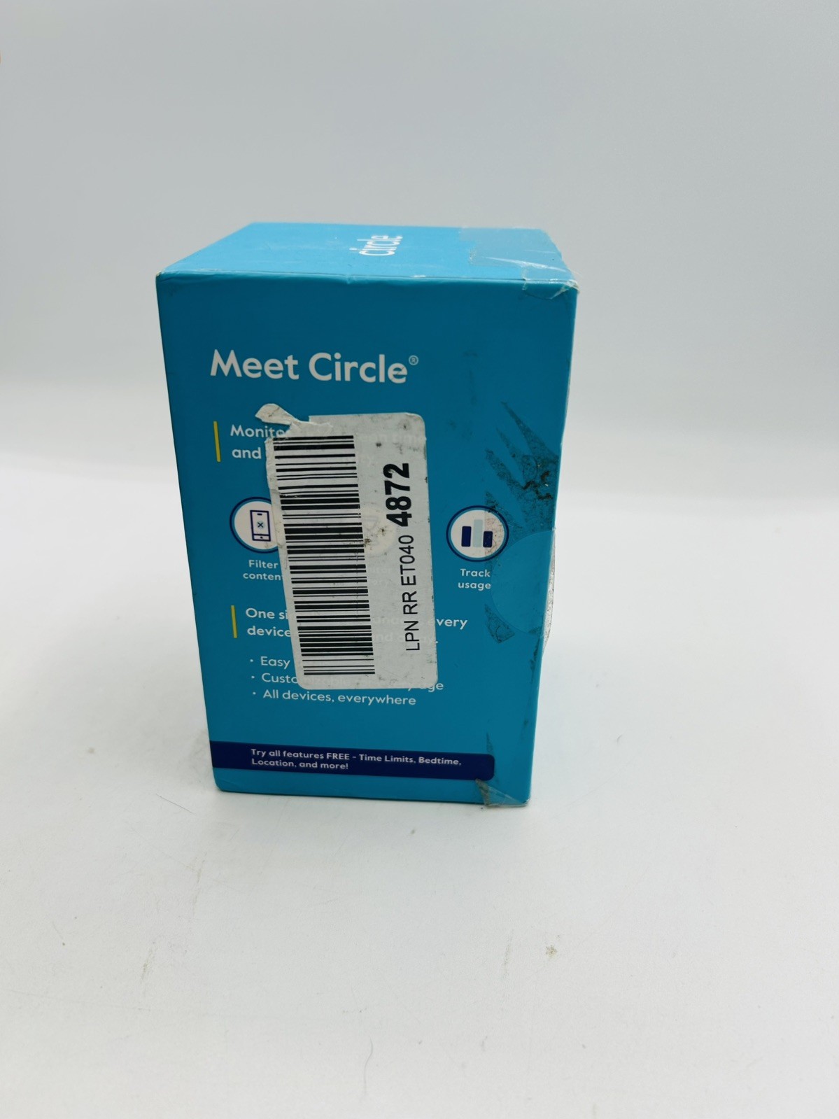 Circle Home Plus Parent Control Hub Device open box
