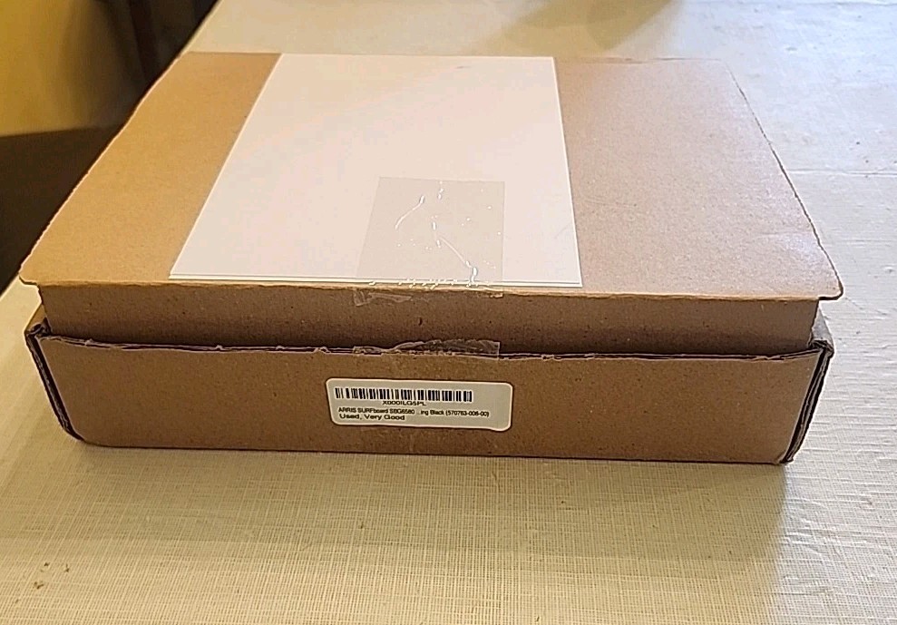 ARRIS SURFboard SBG6580 DOCSIS 3.0 Cable Modem/ Wi-Fi N300 2.4Ghz + N300 5GHz W2