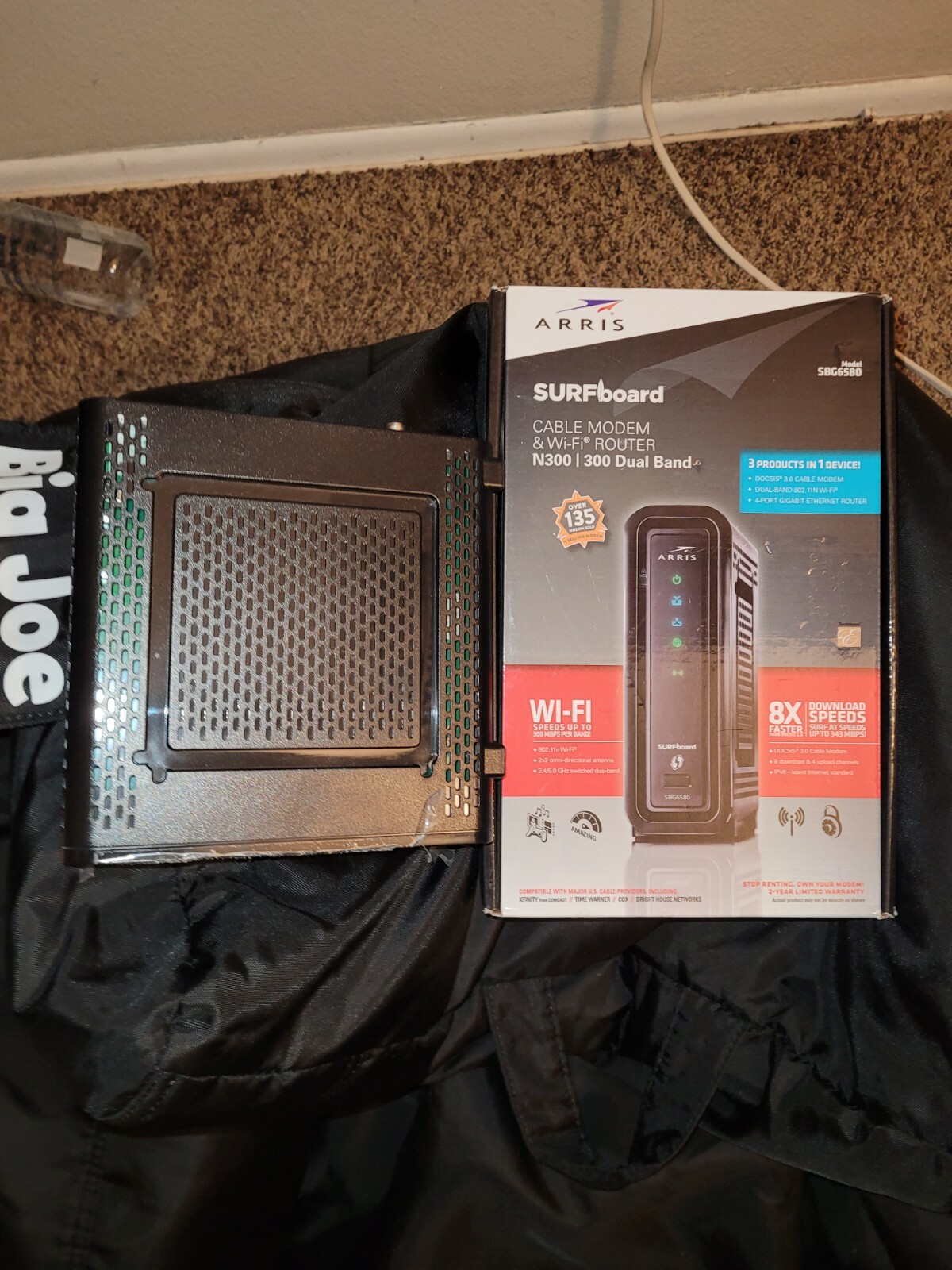 Arris Surfboard Cable Modem And Wi-fi Router N300 Dual Band