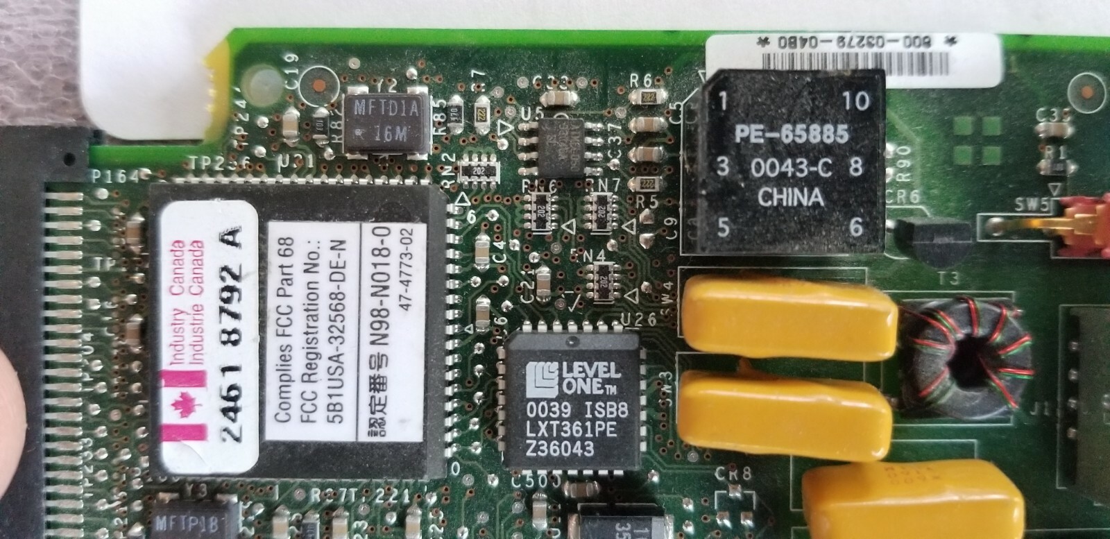 Cisco WIC-1DSU-T1 1-Port T1/Fractional T1 DSU/CSU WAN Interface Card 2461 8792 A