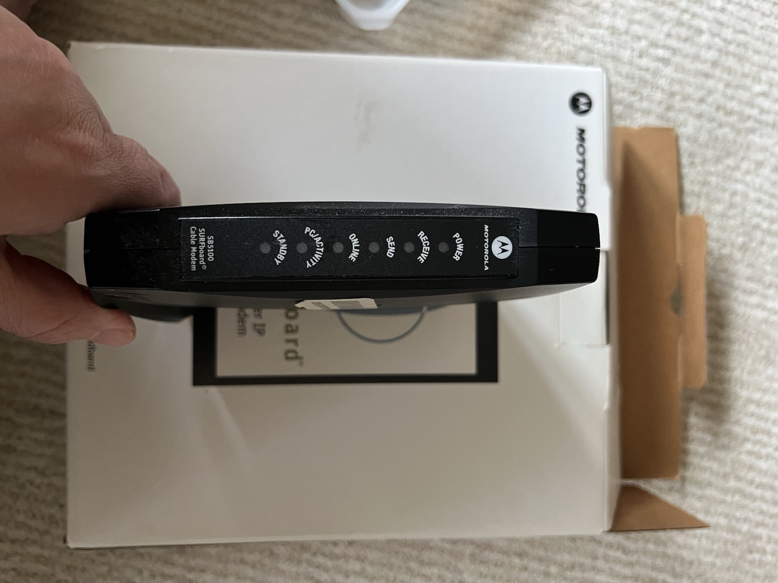 Motorola SURFboard SB5100 Cable-Modem.
