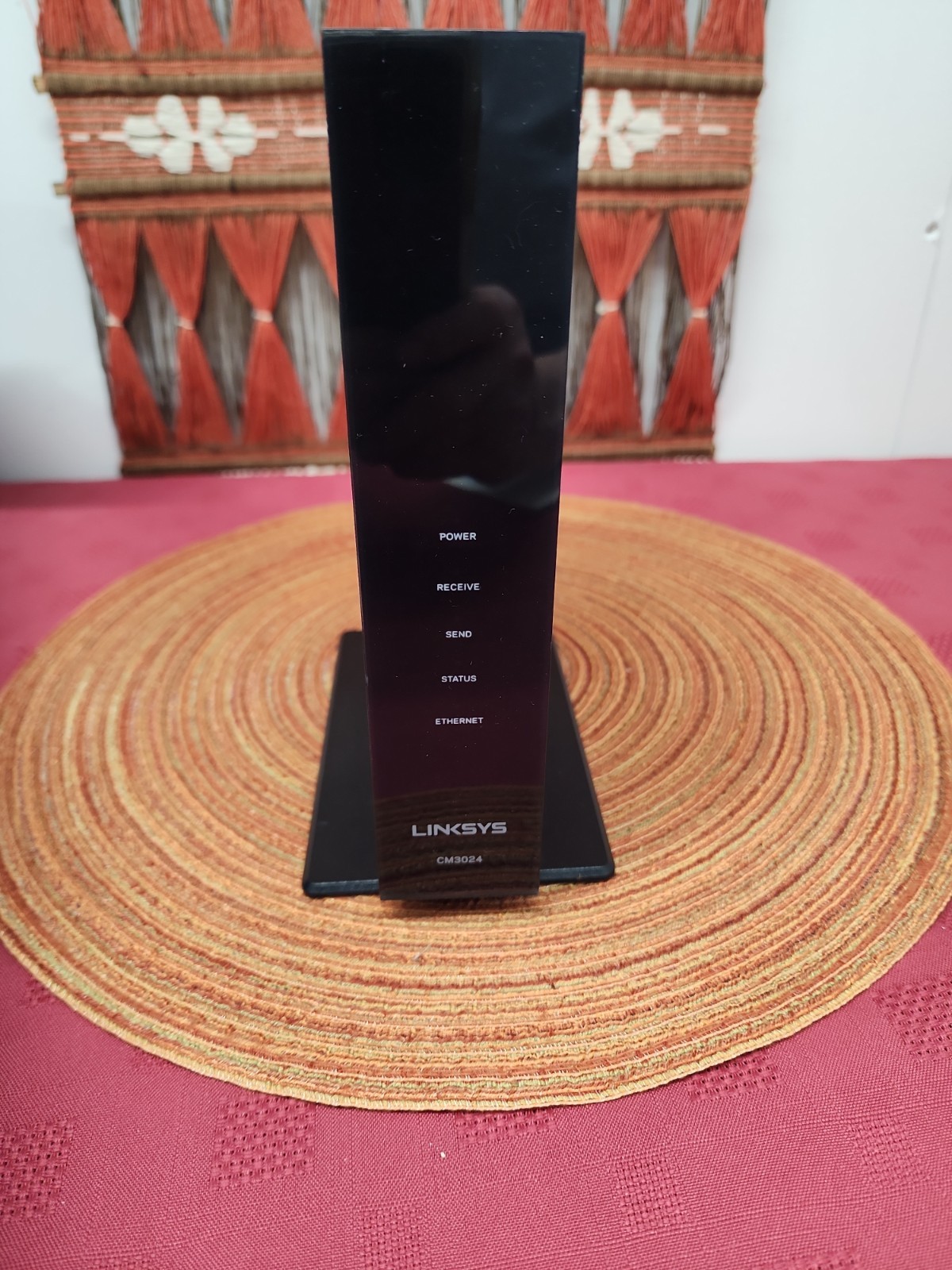 LINKSYS CM3024 High Speed DOCSIS 3.0 24×8 Cable Modem Tested Working