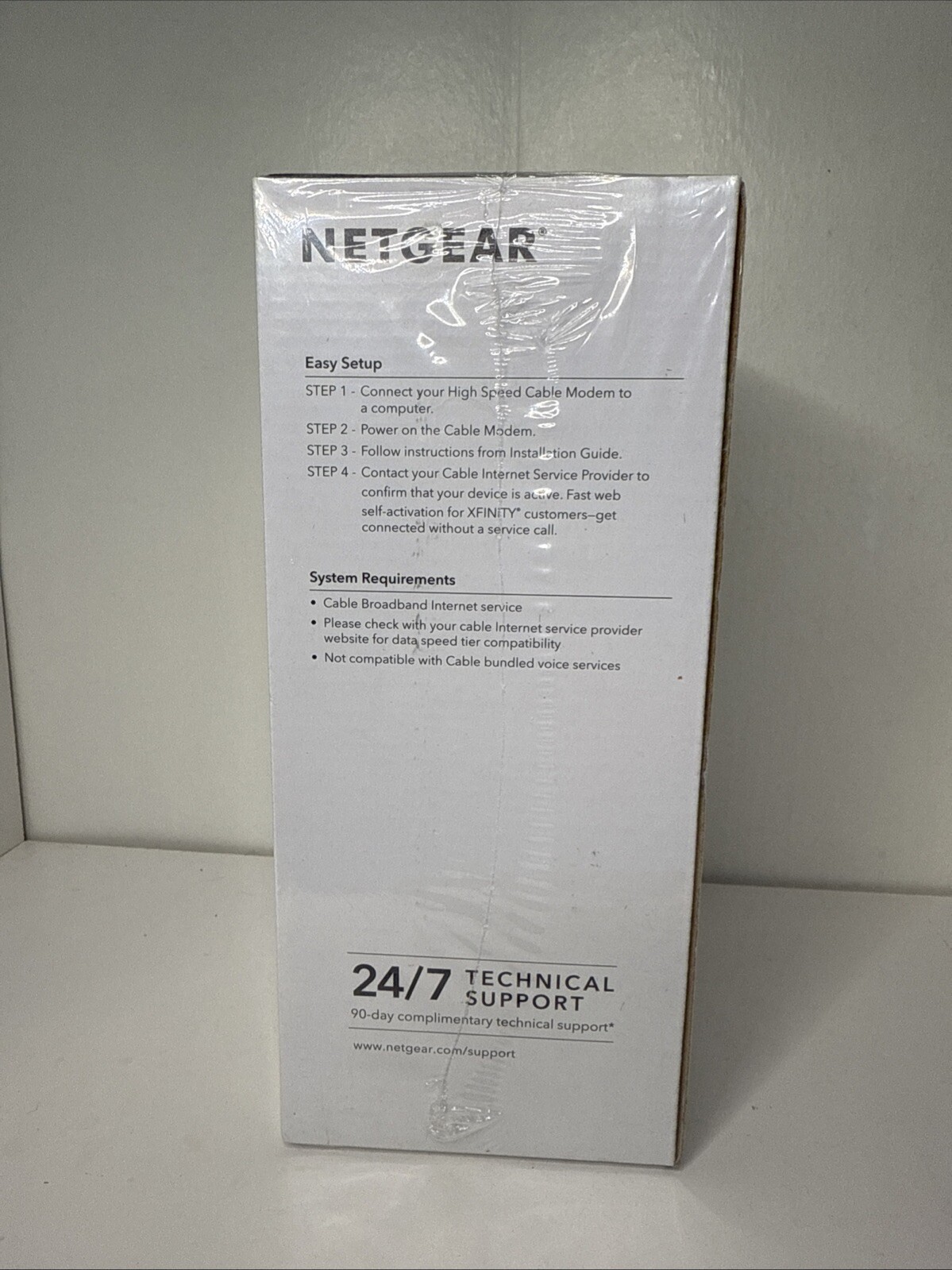 NEW ~ NETGEAR CM500 High Speed Cable Modem, DOCSIS 3.0 Xfinity, Cox, Spectrum
