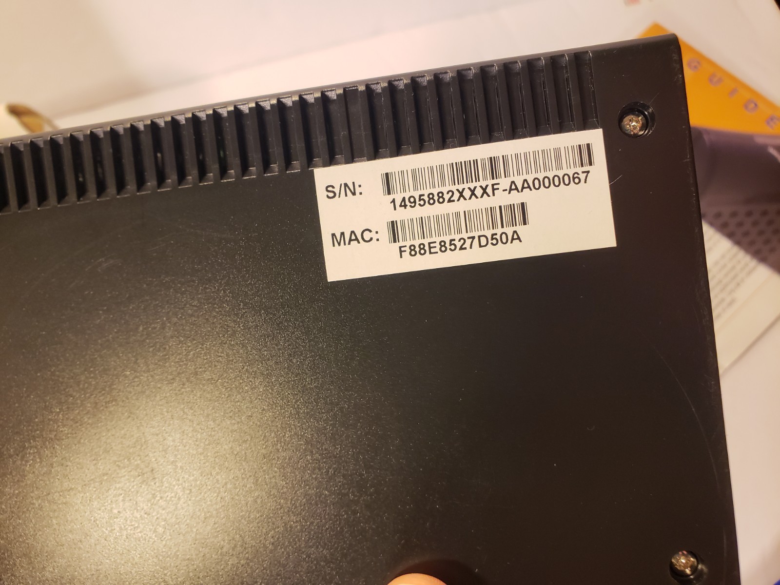 Arris Cable Modem Router Model CM450A WiFi AC Power Cord CD