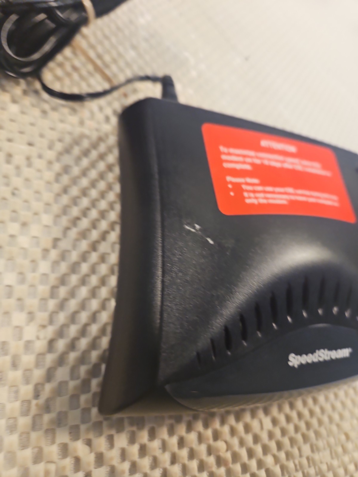 Speedstream DSL Modem 5100 with AC Power Supply Adapter Tested/ Working