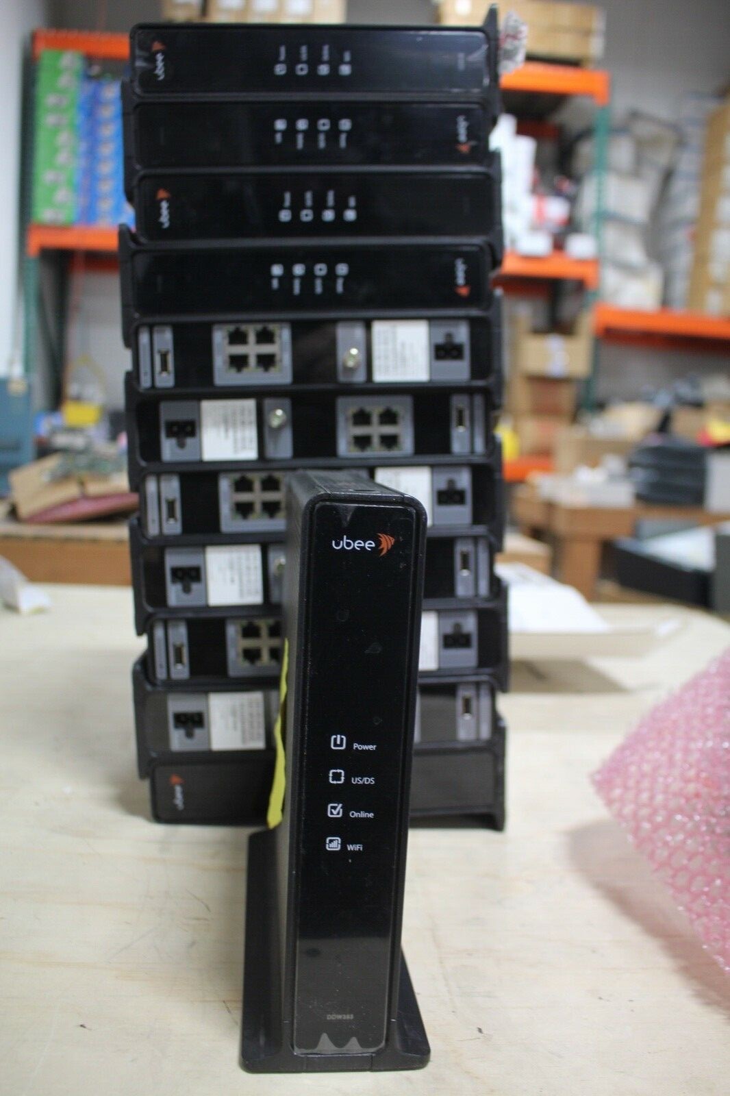 LOT OF 12 Ubee DDW365 Cable Modem