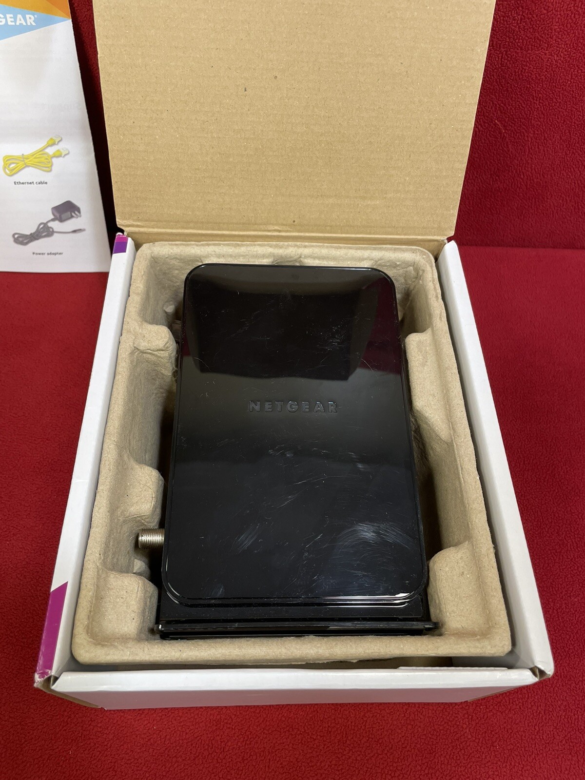 NETGEAR CM500-1AZNAS (16×4) DOCSIS 3.0 Cable Modem Max Download Speeds 680Mbps