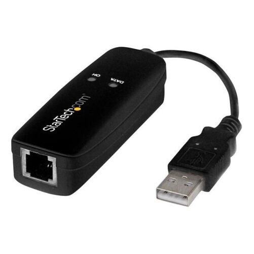 Startech USB56KEMH2 USB 2.0 FAX MODEM 56K DIAL UP EXTERNAL DONGLE