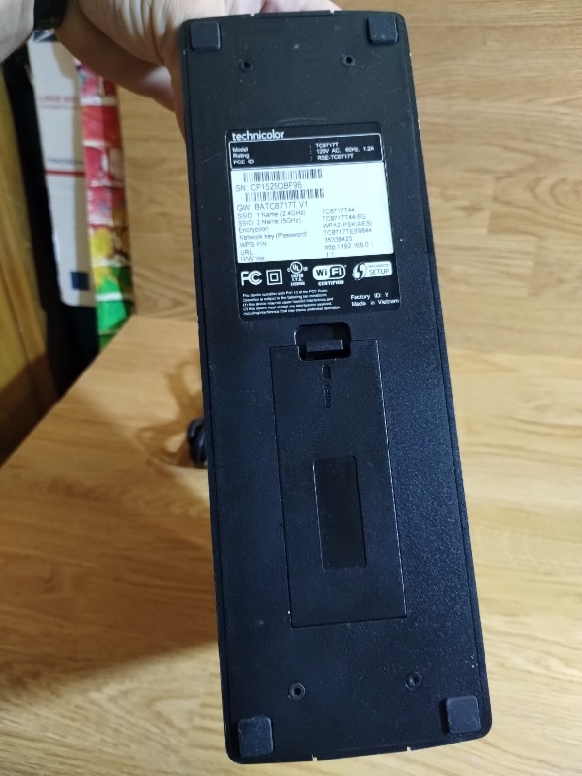 Technicolor TC8717T DOCSIS 3.0 Wireless Modem + Telephone/VoIP Technicolor