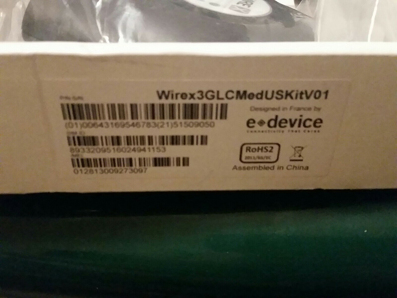 Medtronic Wire X Analog to Wireless Converter Wirex3GLCMedUSKitV01 W/Power Cord