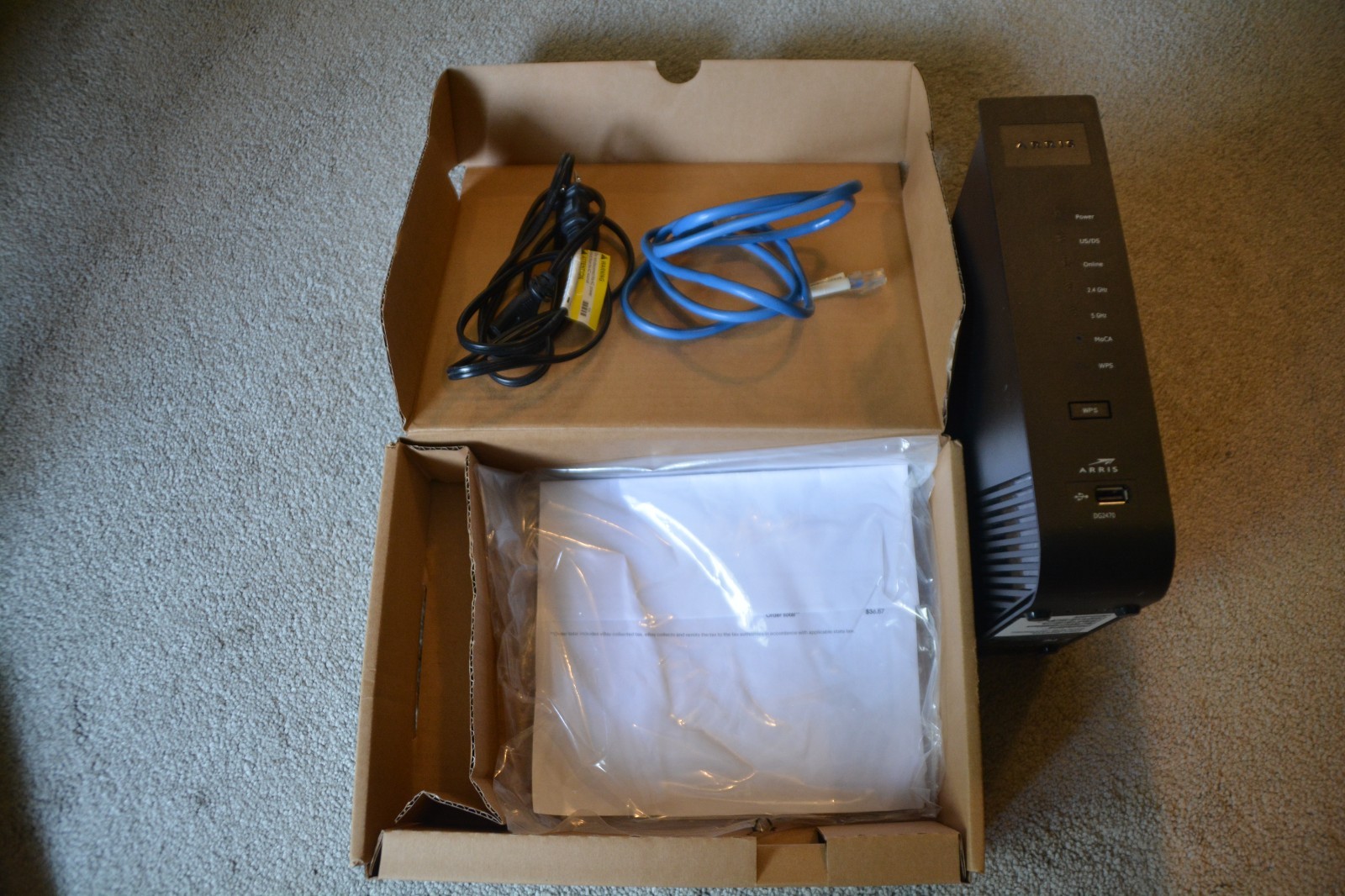 Arris DG2470 Cable Wireless Modem Gateway