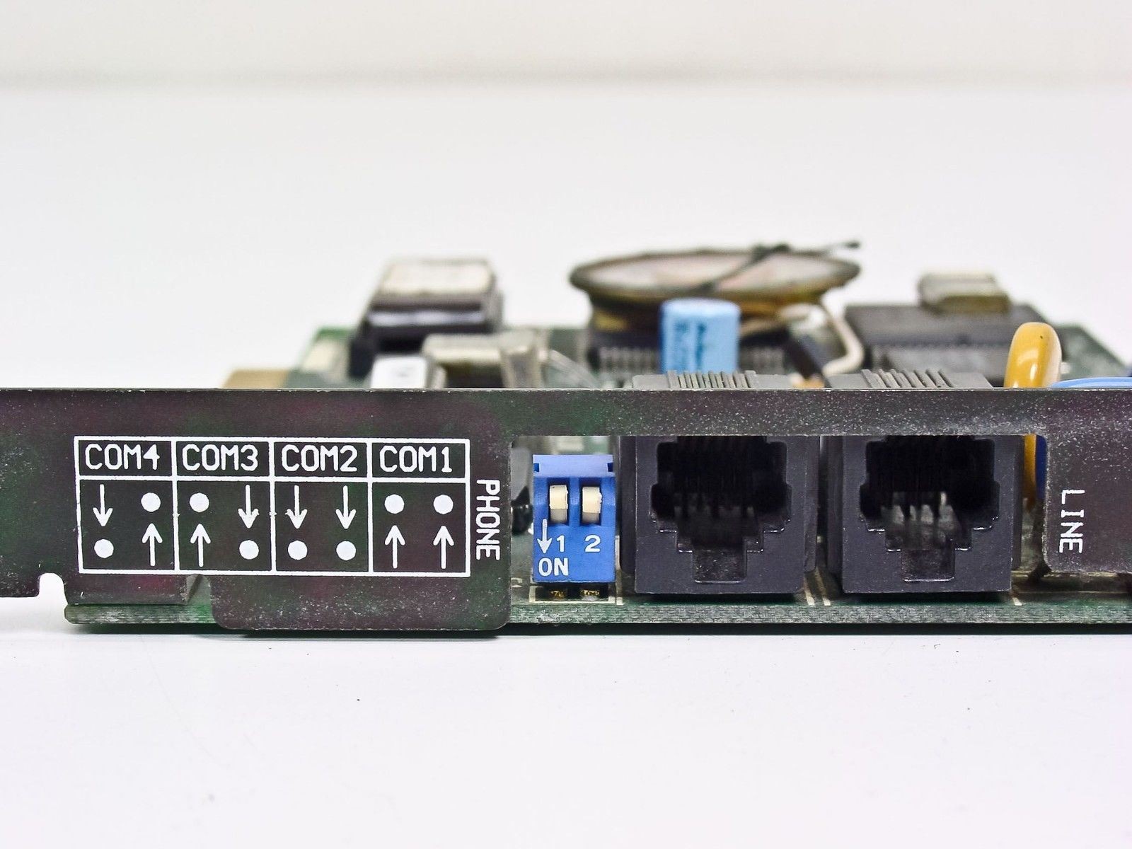 Practical Peripherals PM2400 8-Bit Internal ISA Modem Card A1010600 Rev B