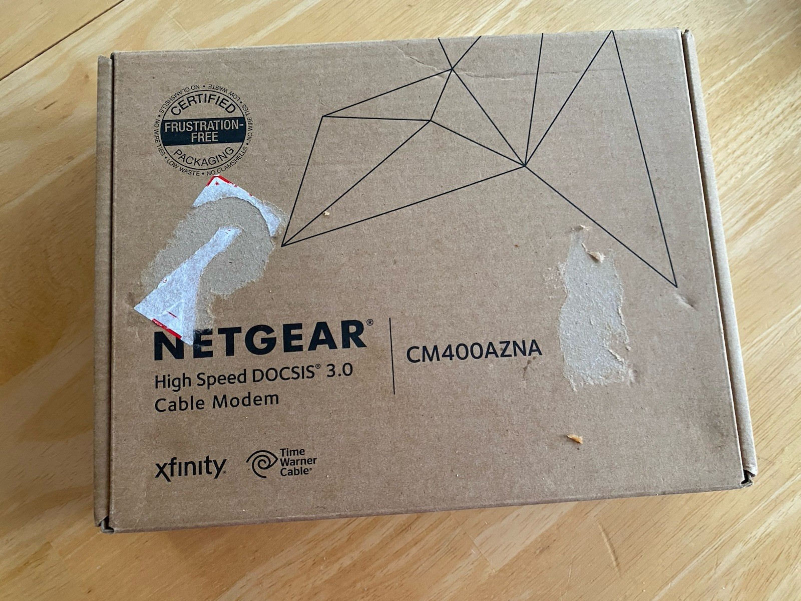 NEW Netgear CM400 High Speed Cable Modem DOCSIS 3.0 340 mbps-NEW