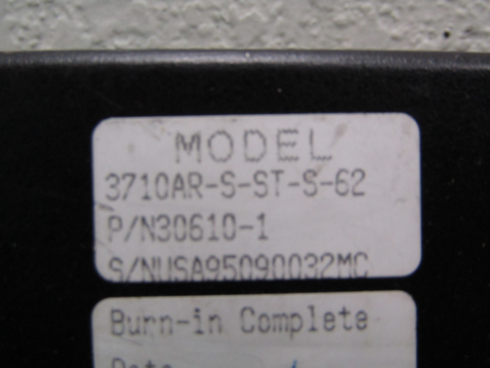 OPTELECOM FIBER OPTIC MODEM MODEL: 3710AR