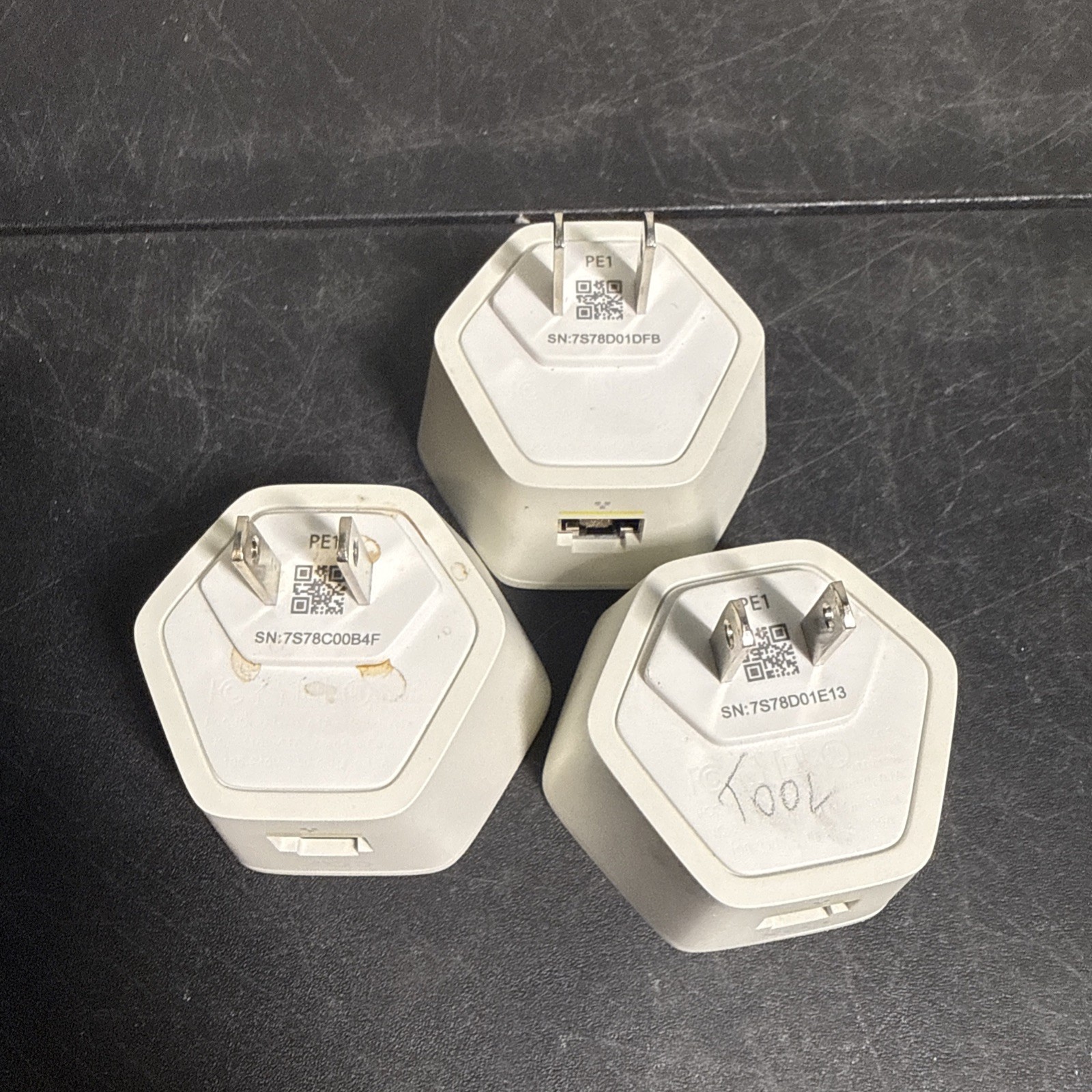 Lot of 3 Cox Panoramic Home Pods WiFi Extenders Model PE1 (1st Gen) A1A