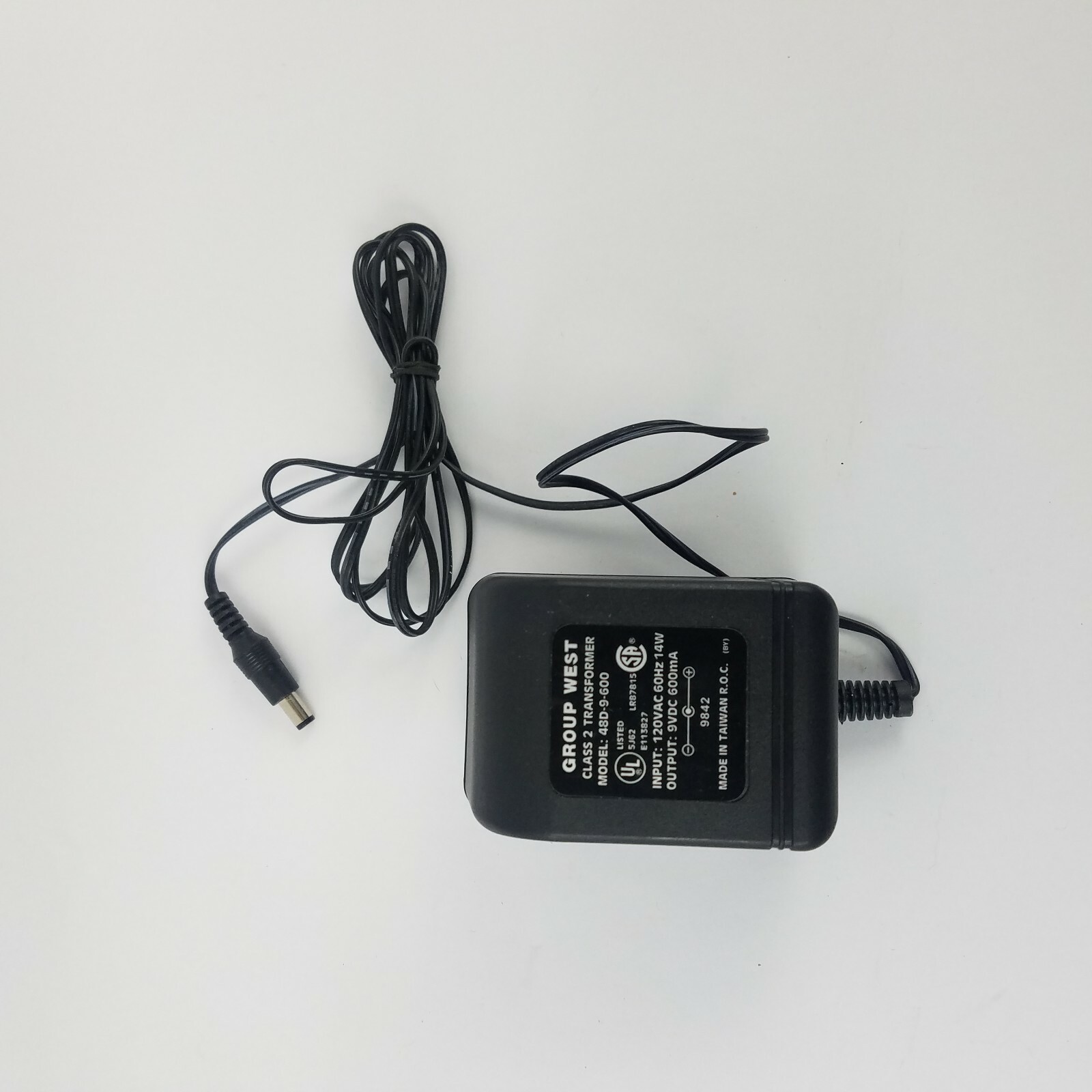 Westell C90-610030-06 Rev:F DSL Router Modem & Group West 48D-9-600 Adapter